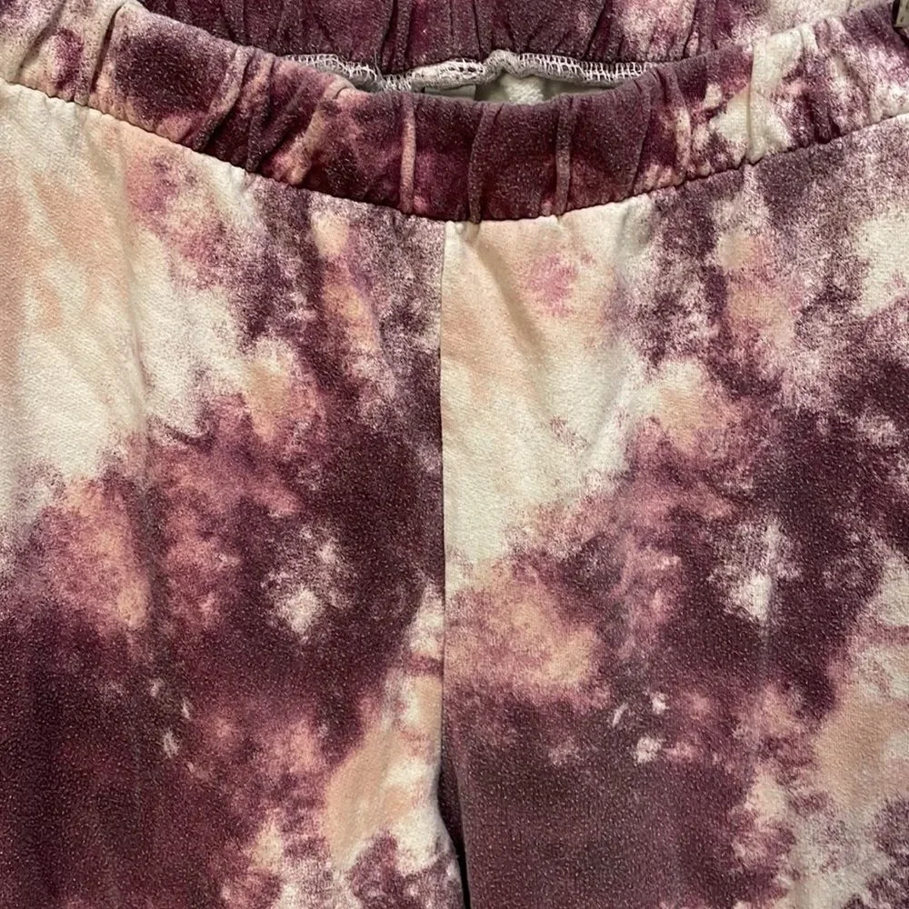 Zella woman’s pink,purple and white tie dye sweatpants - Picture 3 of 10